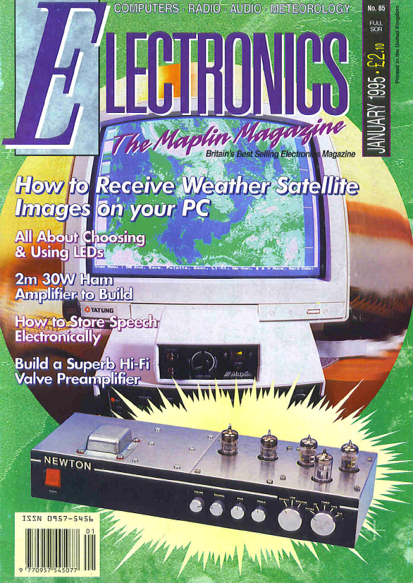 Maplins 'Electronics' Magazine - 1995-01