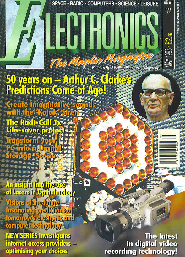 Maplins 'Electronics' Magazine - 1996-05