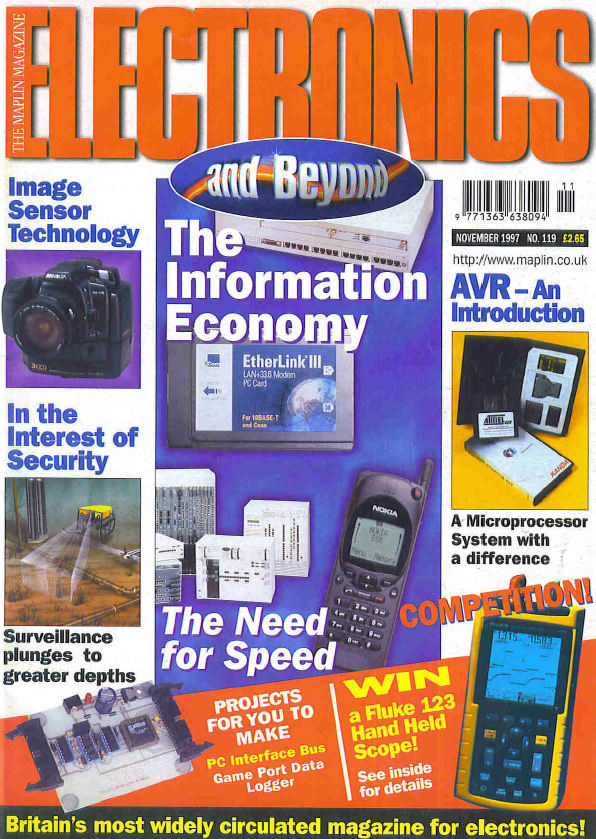 Maplins 'Electronics' Magazine - 1997-11