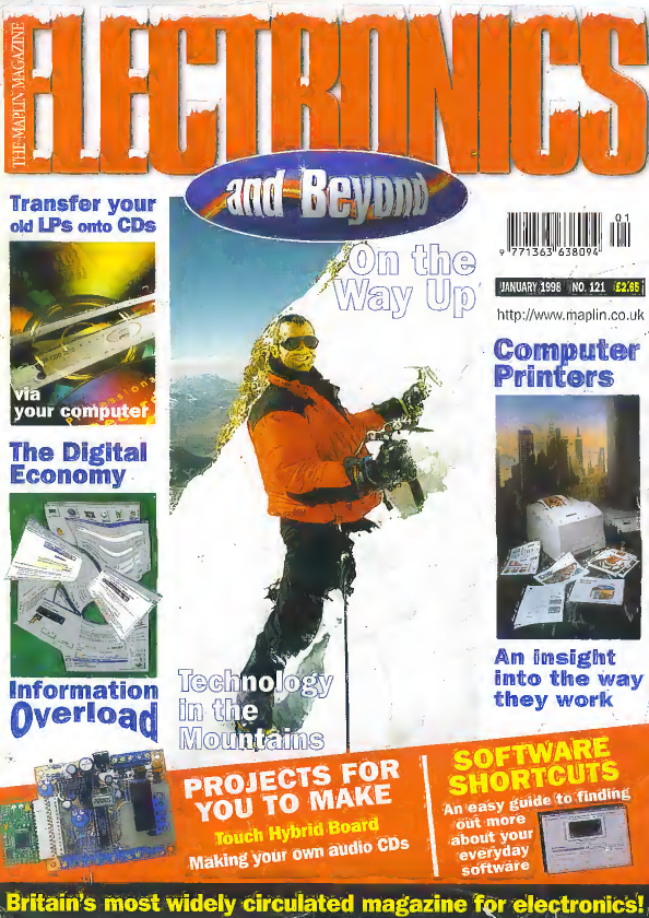 Maplins 'Electronics' Magazine - 1998-01