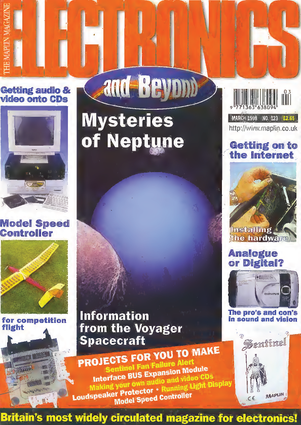 Maplins 'Electronics' Magazine - 1998-03