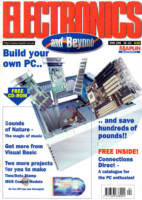 Maplins 'Electronics' Magazine - 1998-04