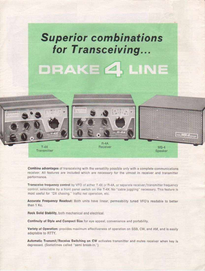 Drake T-4X - Brochure