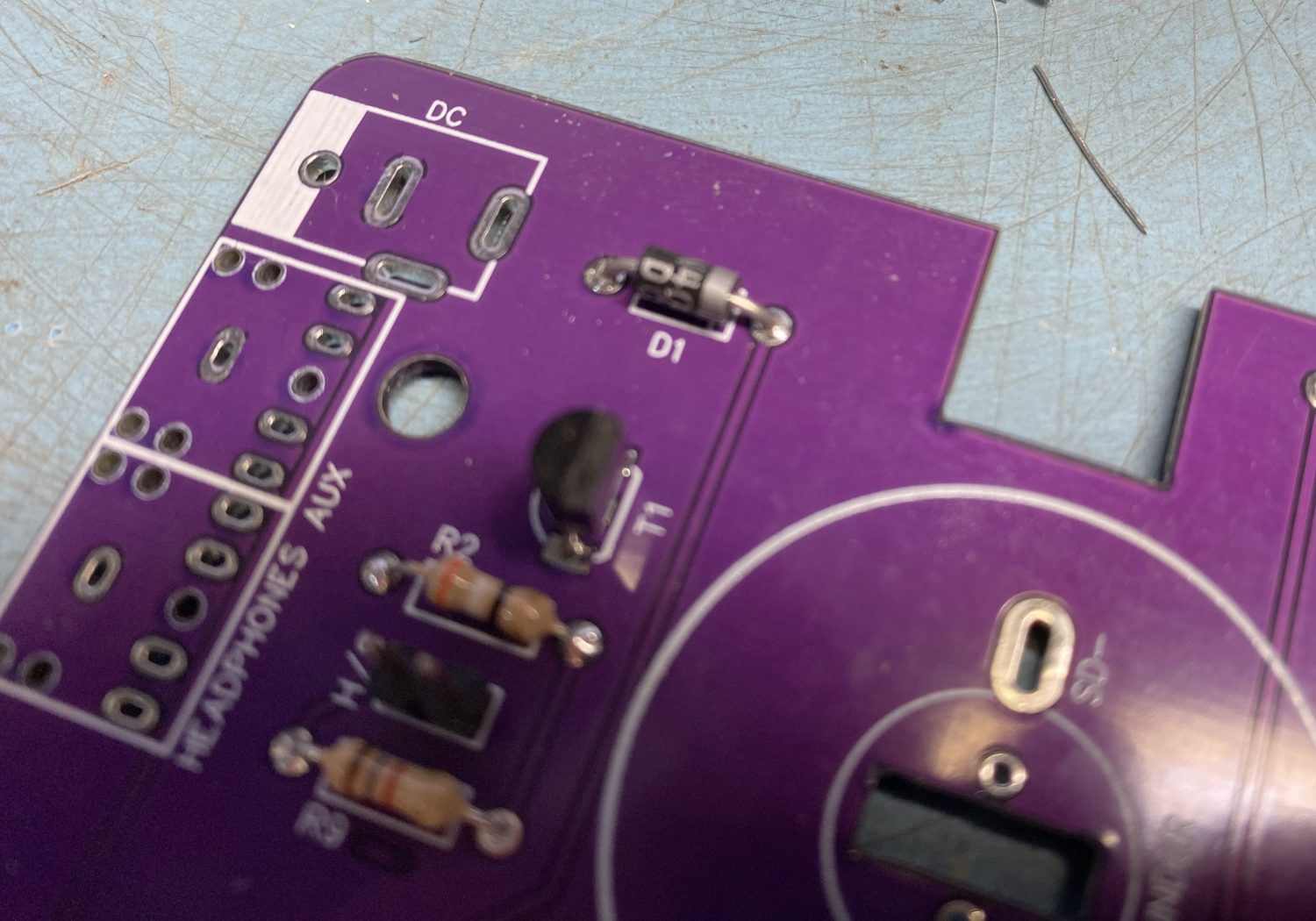 Make sure that the Diode is installed the correct way round.