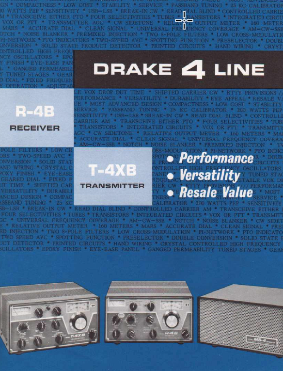 Drake R-4B - Line Brochure