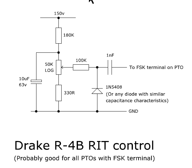 Drake R-4B - RIT Control