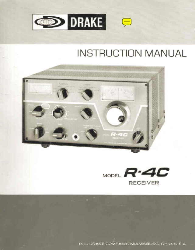 Drake R-4C - Instruction Manual 2