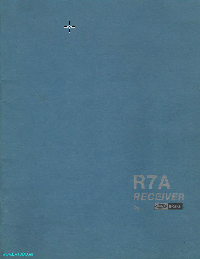Drake R-7A - Instruction Manual