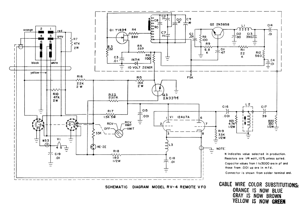 Drake RV-4 - Schematic Diagram