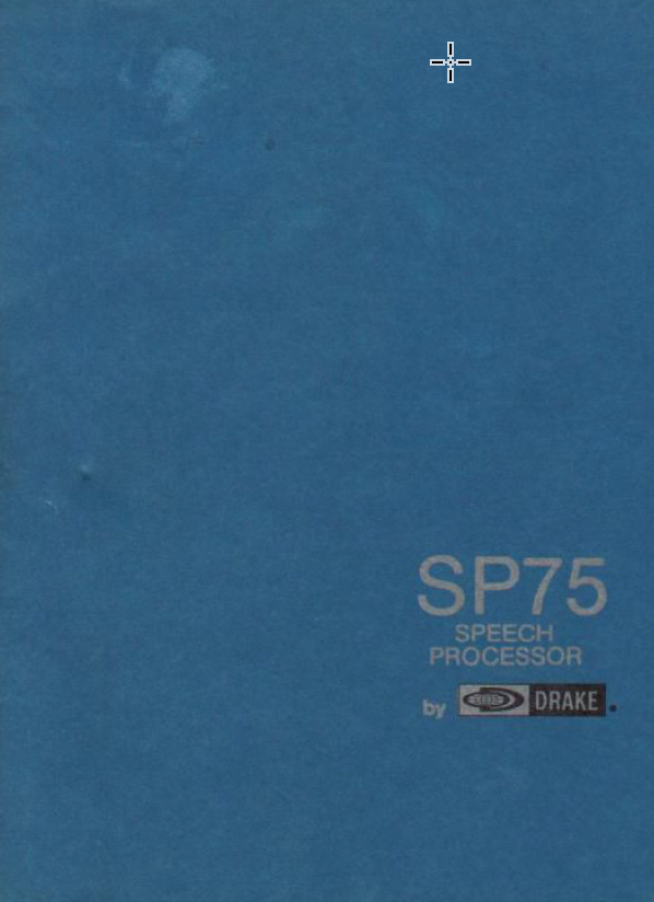 Drake SP-75 - Instruction Manual