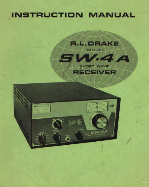 Drake SW-4A - Instruction Manual