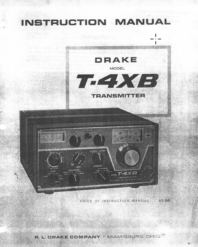 Drake T-4XB - Instruction Manual 2