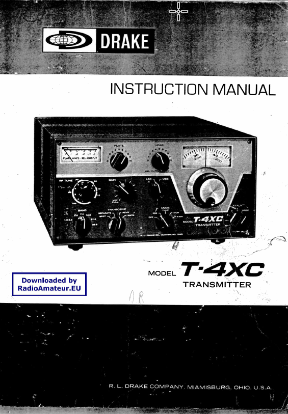 Drake T-4XC - Instruction Manual 2