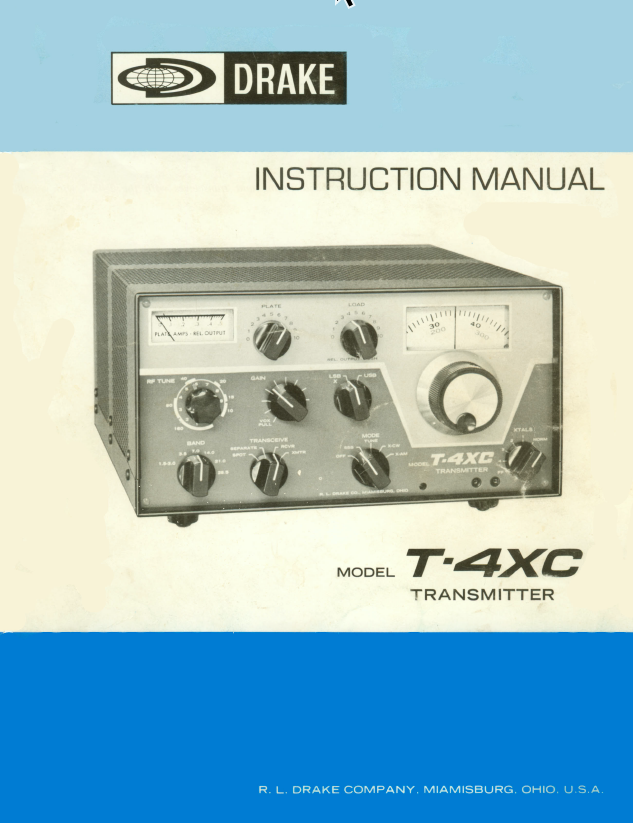 Drake T-4XC - Instruction Manual 4