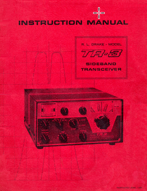 Drake TR-3 - Instruction Manual (10000 and up)