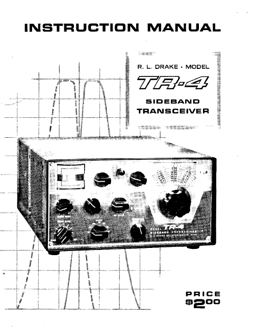 Drake TR-4 - Instruction Manual 3