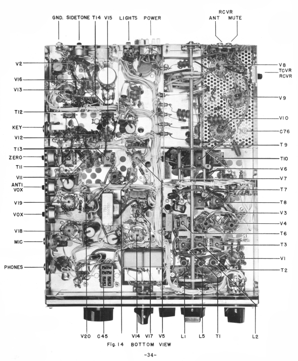 Drake TR-4 - Chassis Bottom (27000 and up)