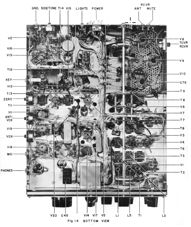 Drake TR-4 - Chassis Bottom (16050 and up)