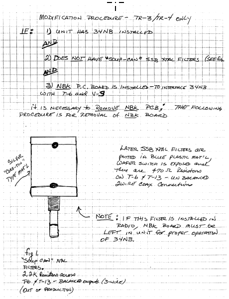 Drake TR-4 - Modification Notes on Installing the 34-NB