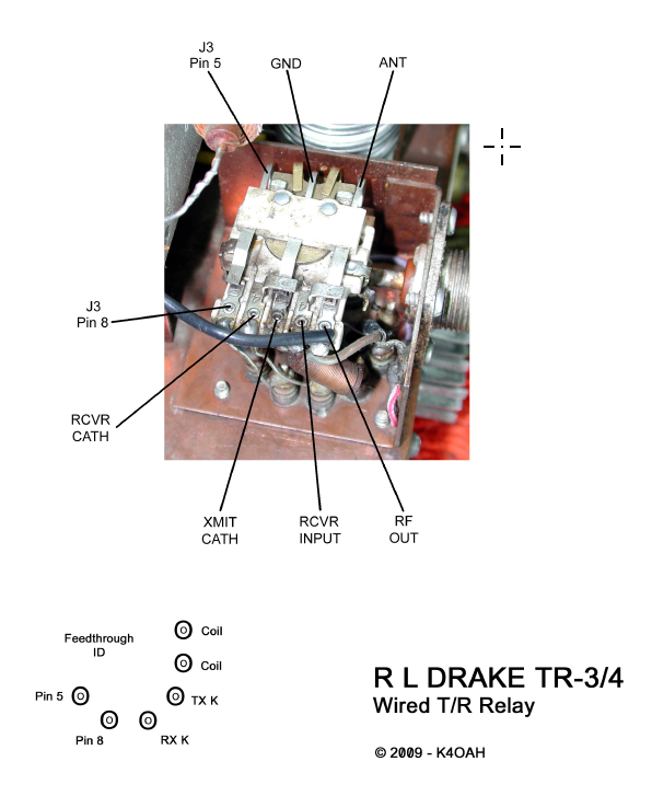 Drake TR-4 - Wired Relay Note