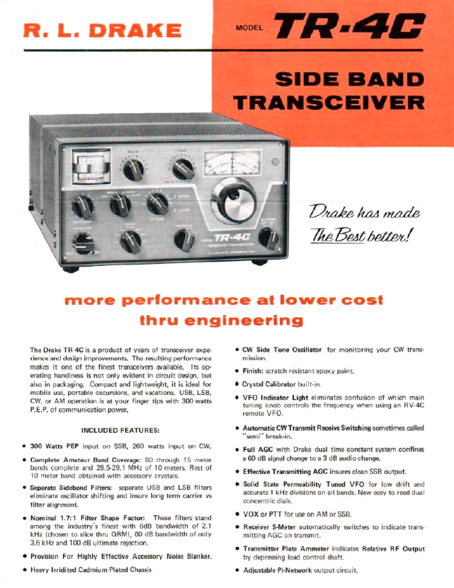 Drake TR-4C - Brochure