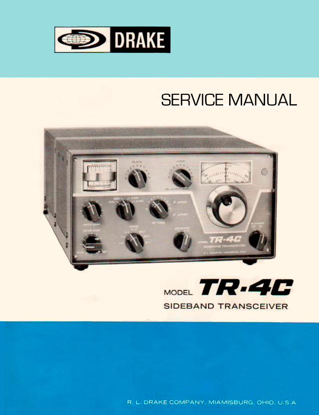 Drake TR-4C - Service Manual
