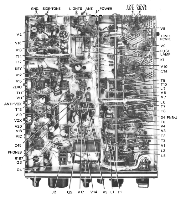 Drake TR-4C - Chassis Bottom (34049 and up)