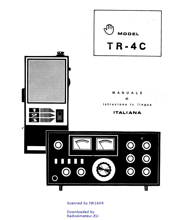 Drake TR-4C - Instruction Manual (Italian)