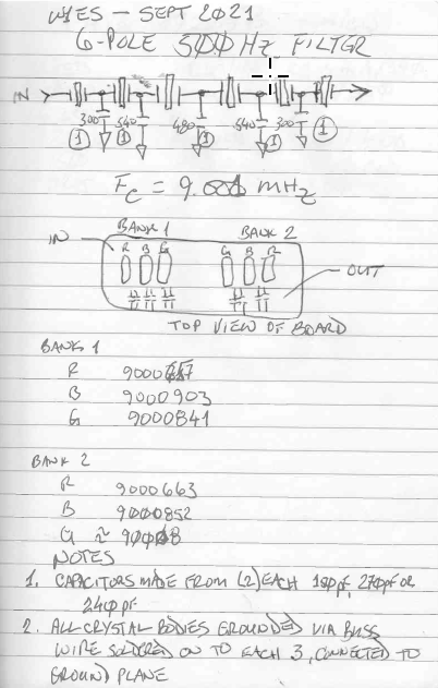 Drake TR-4CW - Narrow Filter Notes