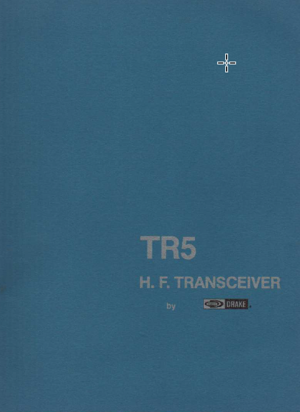 Drake TR-5 - Instruction Manual 2