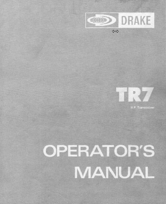 Drake TR-7 - Instruction Manual 2