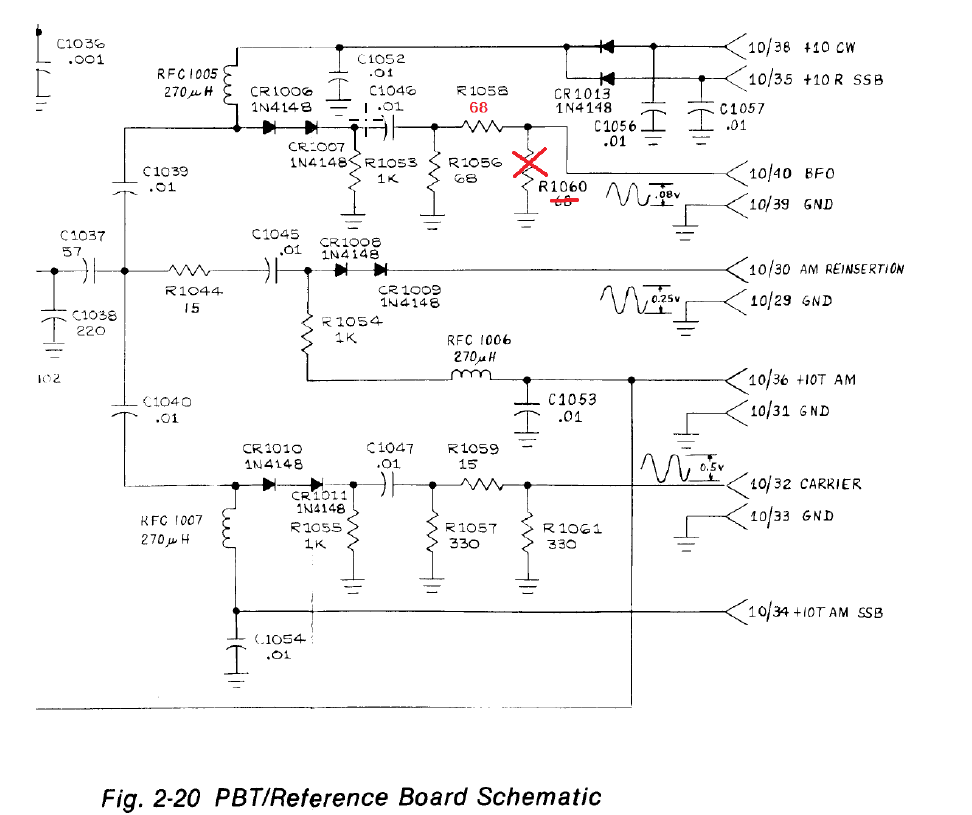 Drake TR-7 - PBT Ref Undocumented Revision for BFO Level Increase