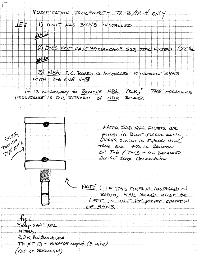 Drake 34-NB - Mod Notes