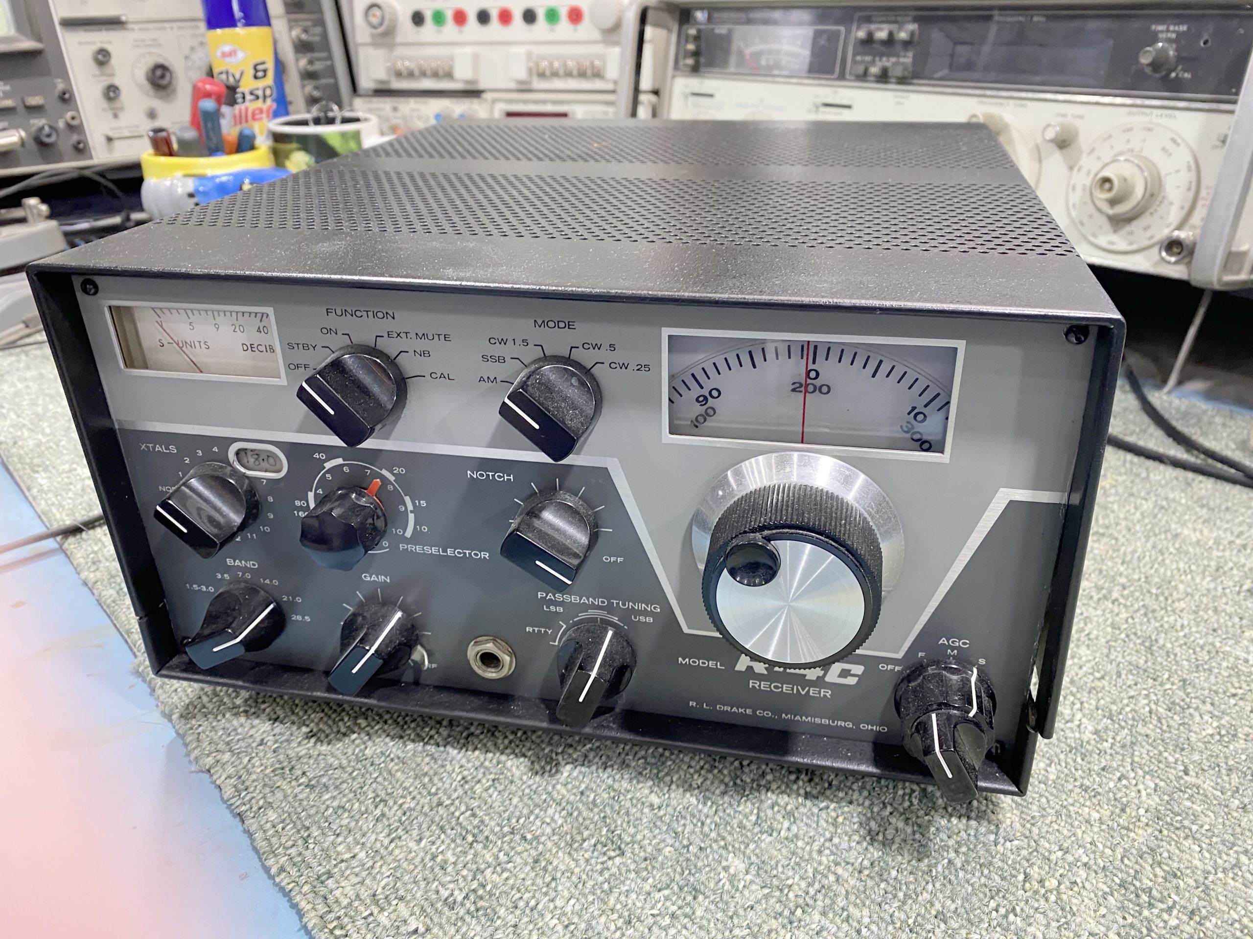 Drake R-4C Sherwood Receiver Downloads | James Sawle (MD0MDI)
