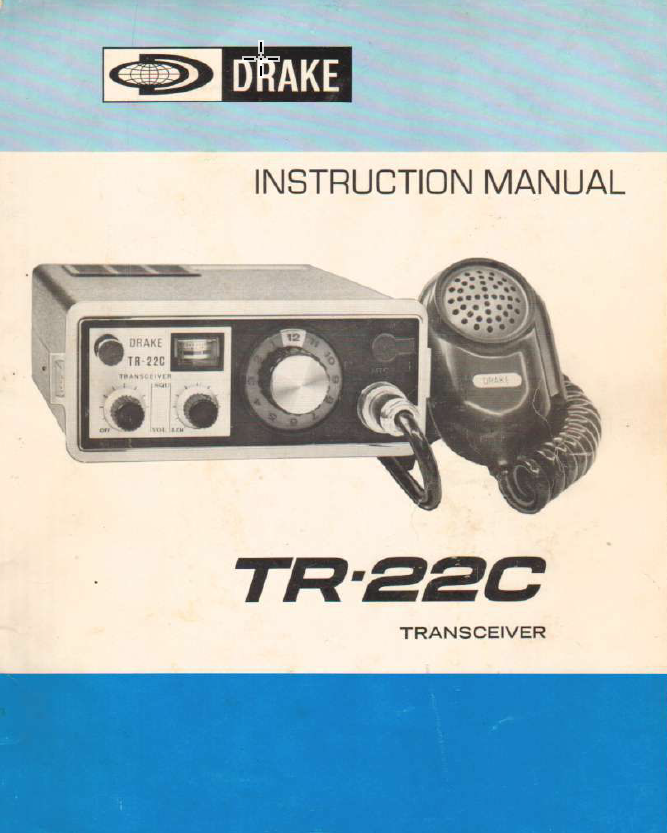 Drake TR-22C - Instruction Manual