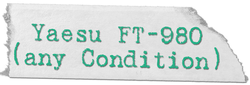 Yaesu FT 980 resize