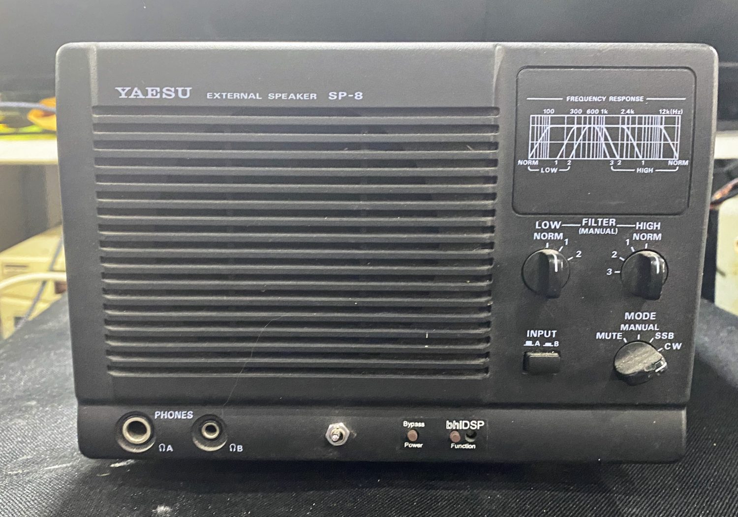 This was bought off Godfrey (GD4EIP) Years back, one of many, Yaesu SP-8 External Speaker with BHi Filter
