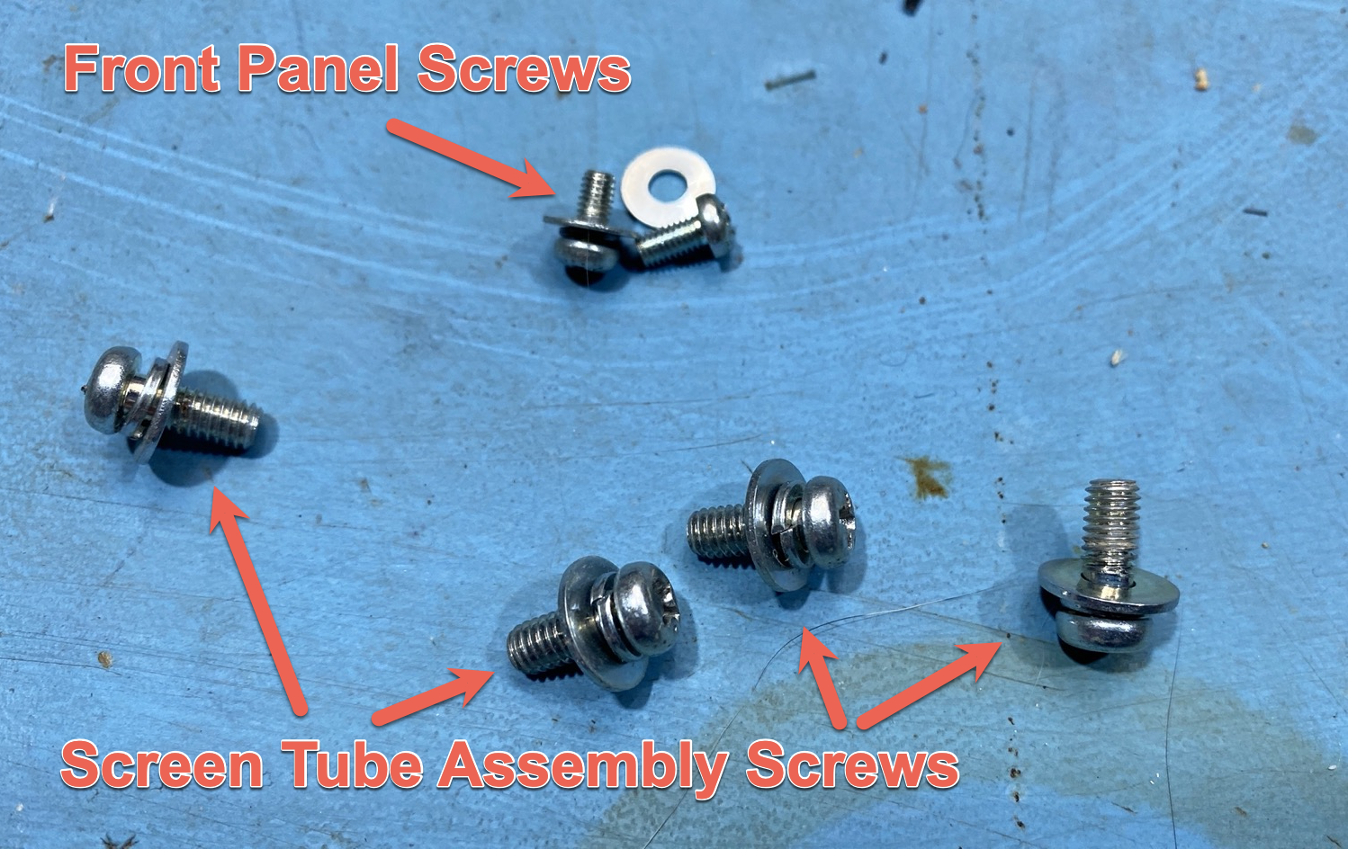 TONA THETA 5000E Sender Decoder - Screws