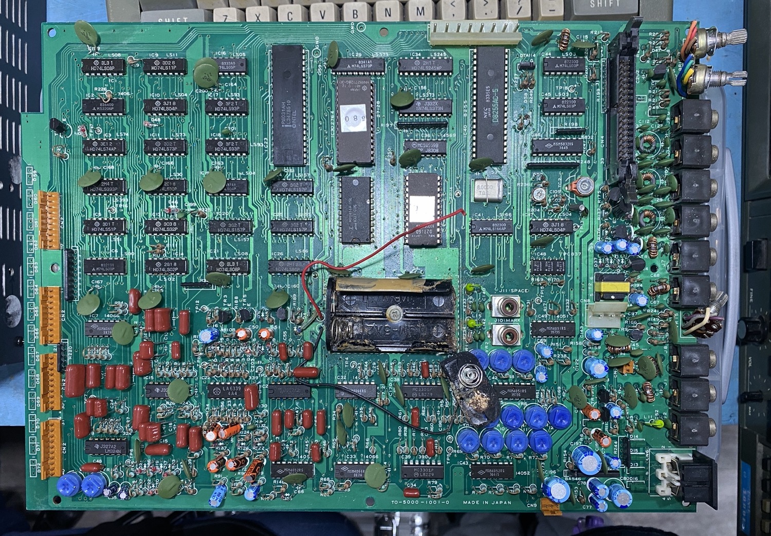 TONA THETA 5000E Restoration - The Board is Out!