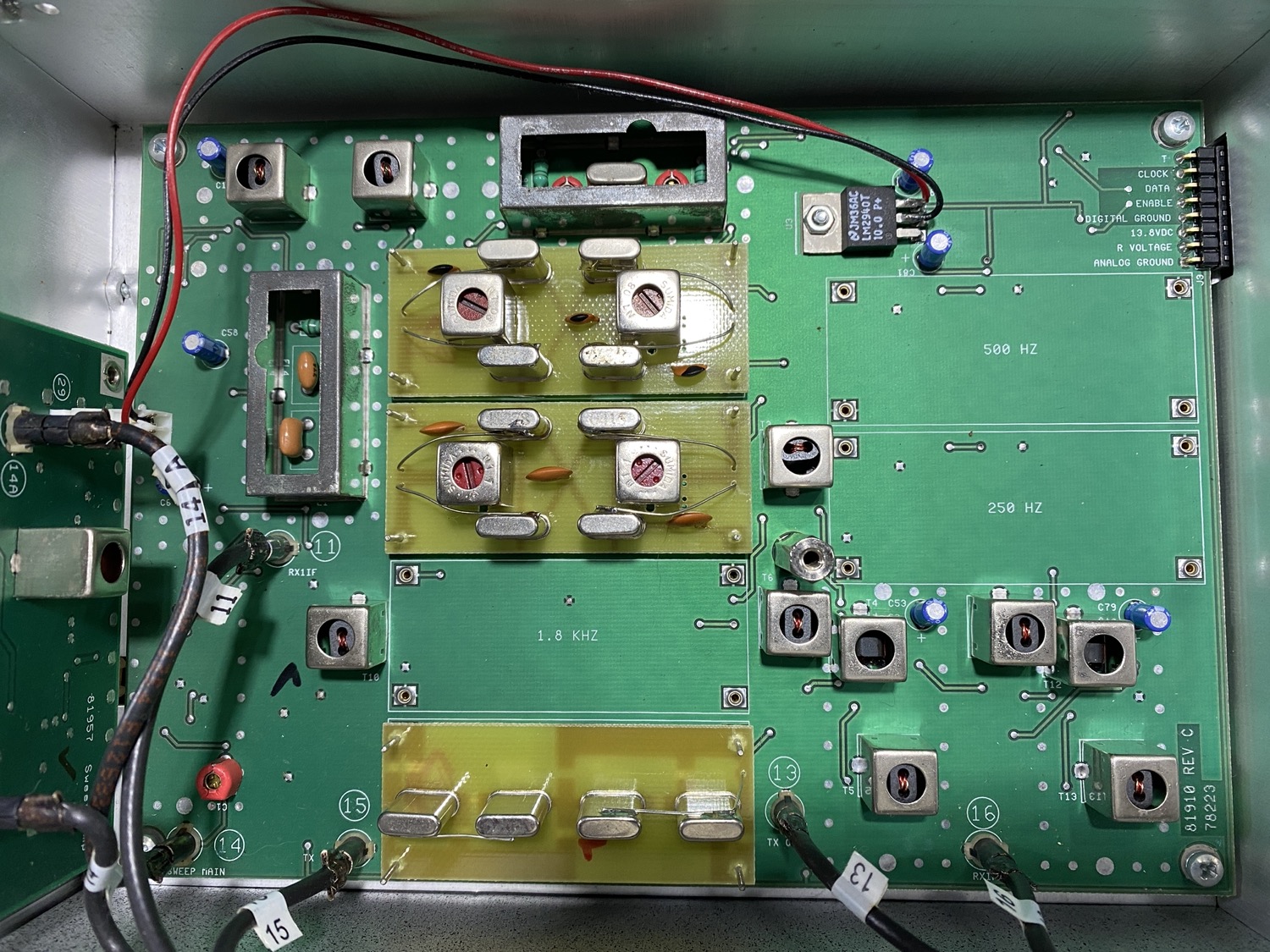 2023 10 25 Ham Radio Ten Tec Orion I Model 565 A4 IF Board with Installed Filters 001 resize