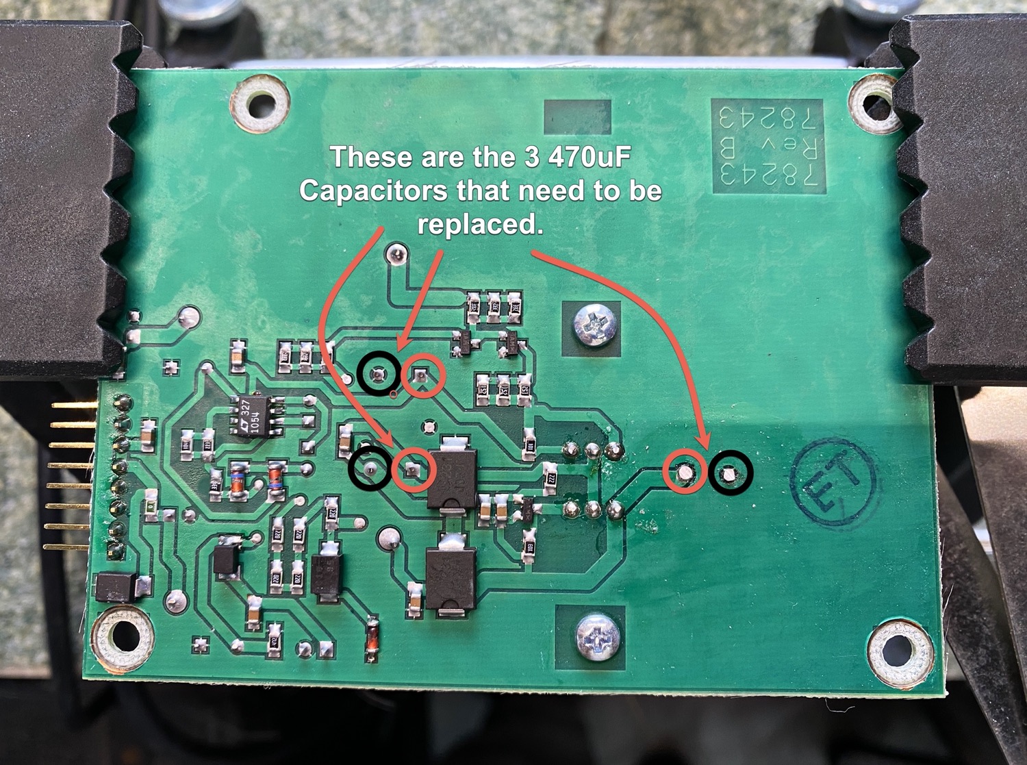 Ten Tec Orion I Model 565 - A9 Distribution Board Modification