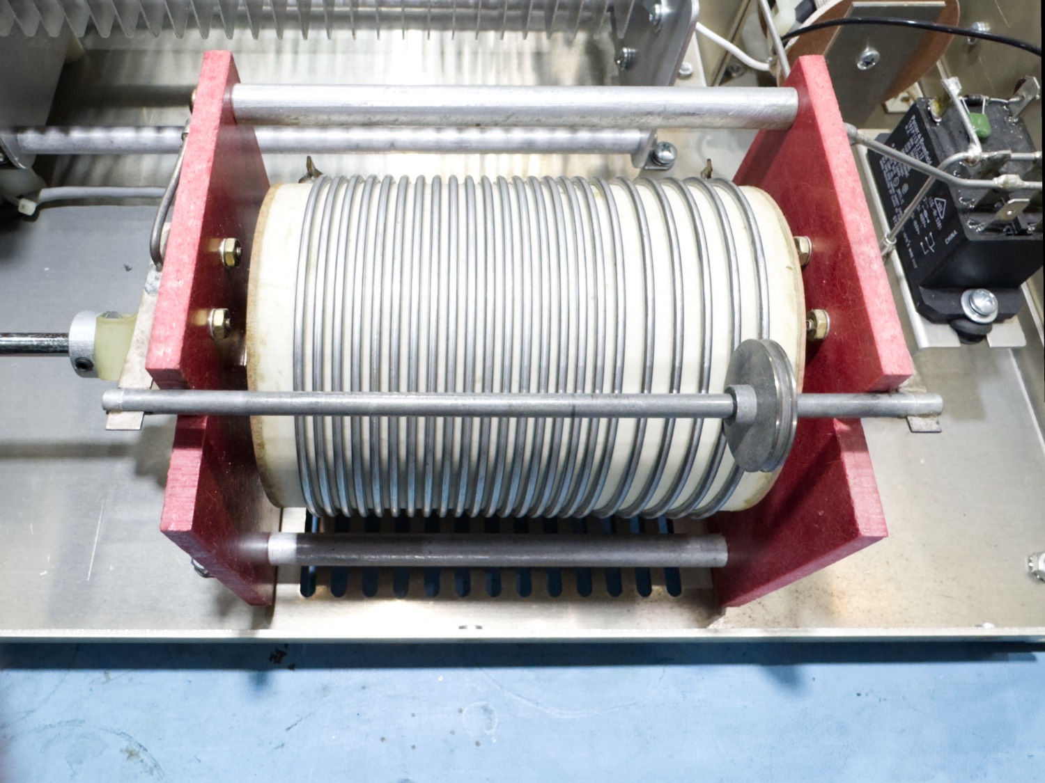 This was what was causing my problem - The Tuning Inductor!