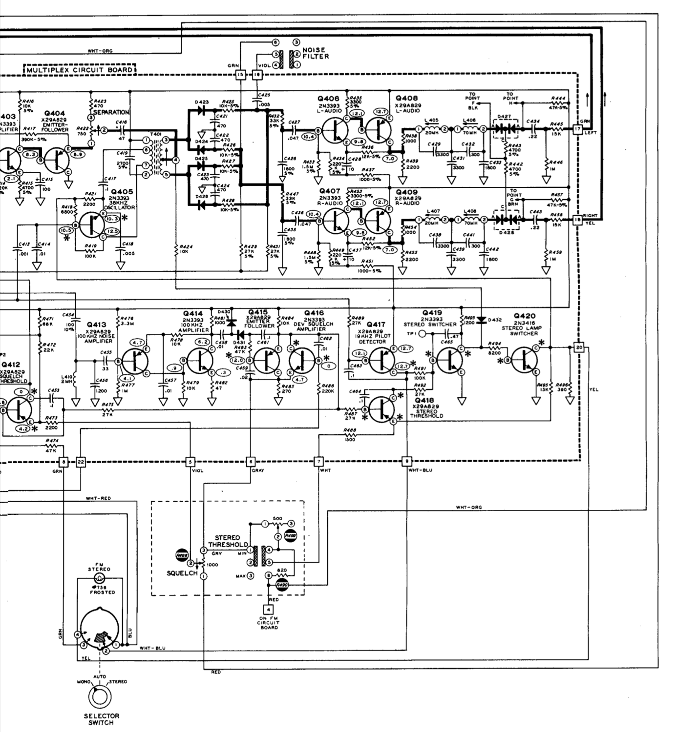 Heathkit AJ-15 Stereo Tuner - Schematic Diagrams