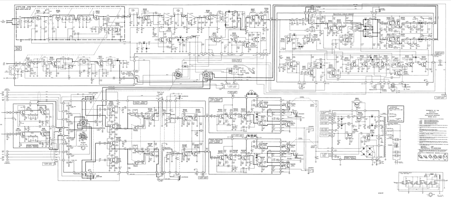 Heathkit AR-15 FM Receiver - Schematic Diagram