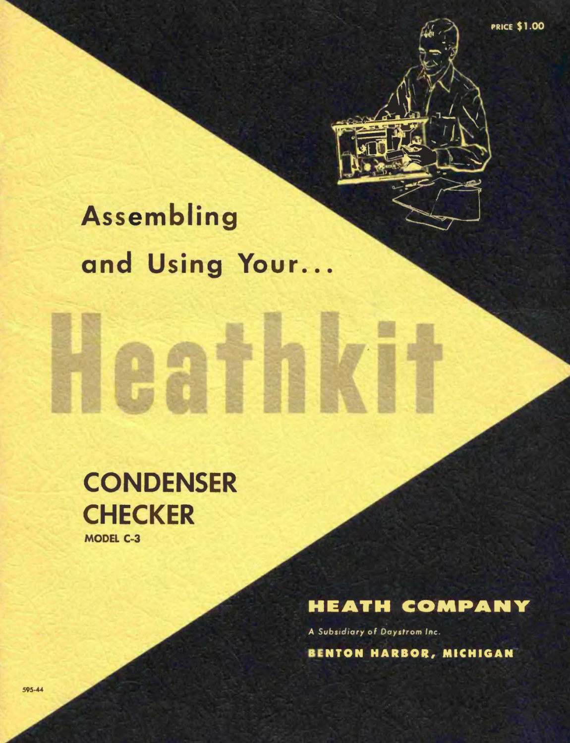 Heathkit C-3 Condenser Checker - Assembly Instructions