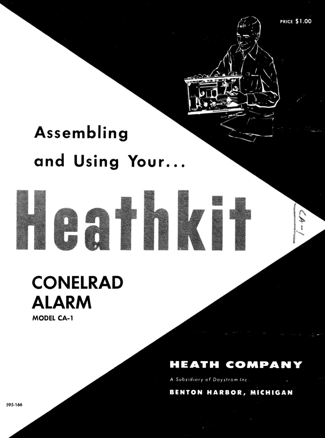 Heathkit CA-1 Conelrad Alarm - Assembly Instructions