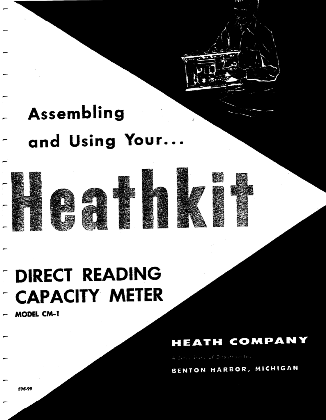 HeathKit CM-1 Direct Reading Capacity Meter - Assembly Manual