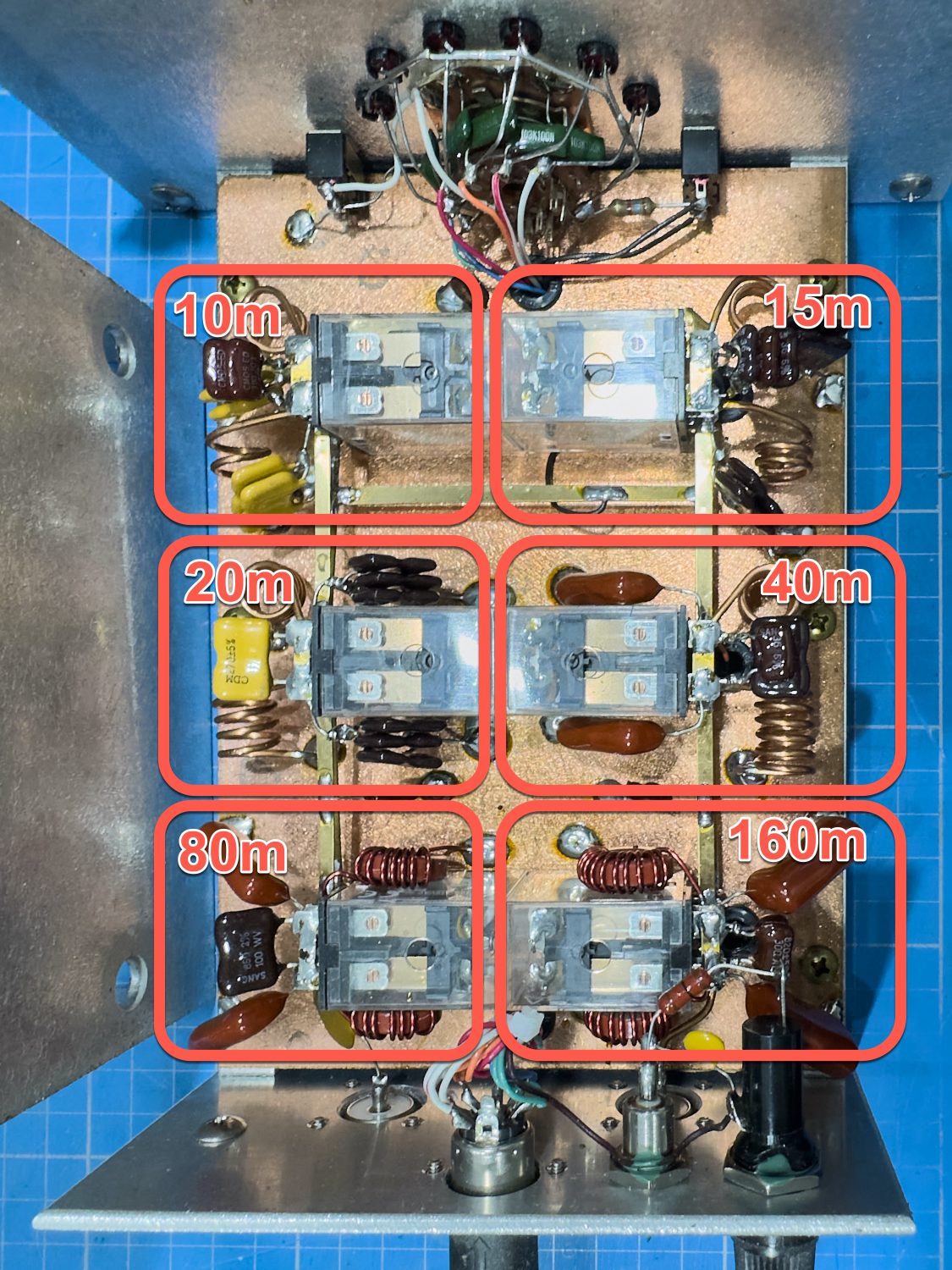 ICE 419B Bandpass Filter Filter Layout