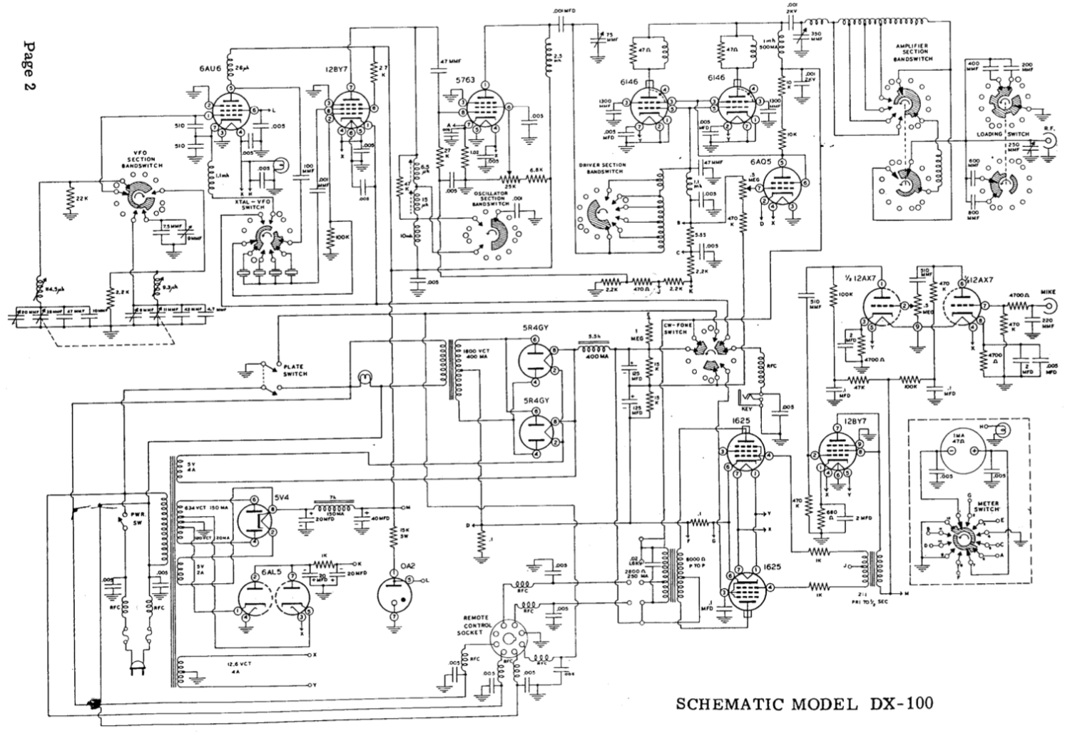Heathkit DX-100 AM-CW Transmitter - Assembly Manual 1