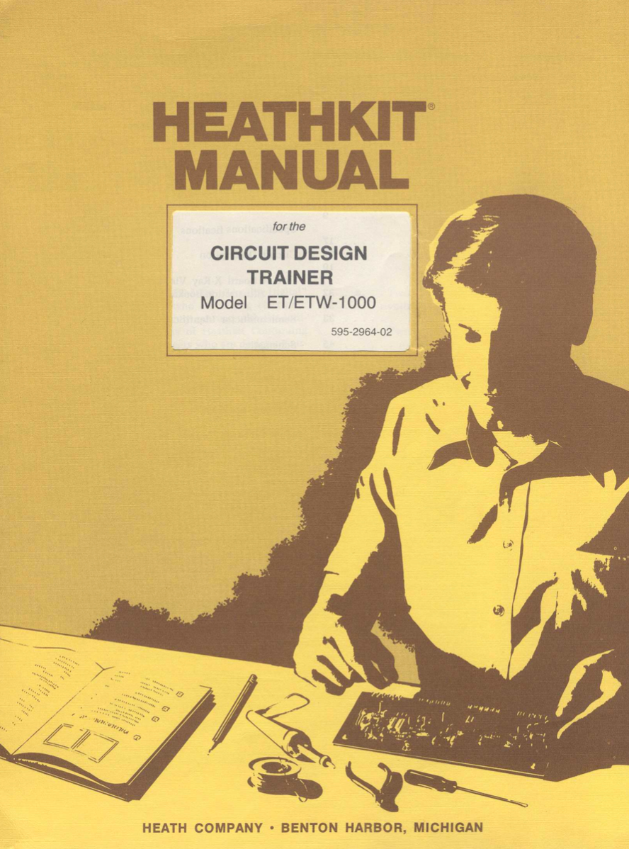 Heathkit ET-1000 Circuit Design Trainer - Assembly Manual